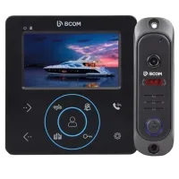 BCOM BD-480M Black Kit Комплект відеодомофона