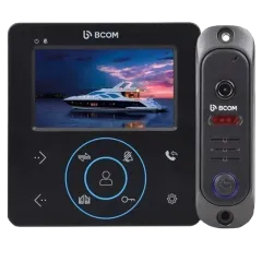 BCOM BD-480M Black Kit Комплект відеодомофона
