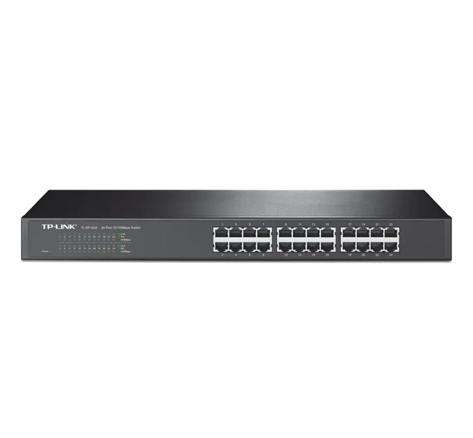 TP-LINK TL-SF1024 Комутатор 24 порти некерований TP-LINK TL-SF1024 Комутатор 24 порти некерований