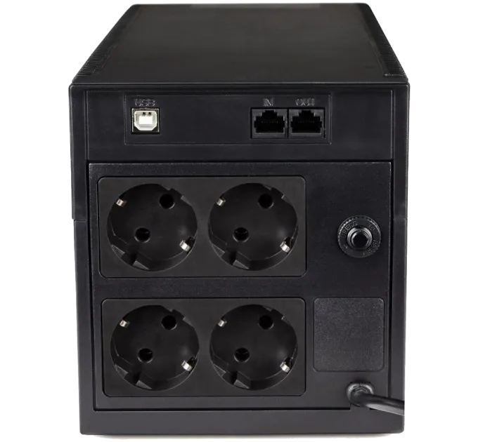 Powercom RPT-2000AP Schuko Джерело безперебійного живлення