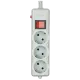 Gembird SPG3-G-6G-PRO Сетевой фильтр 1.8 м кабель 3 розеток