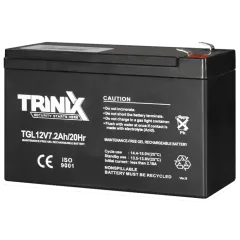 Trinix TGL12V7.2Ah/20Hr GEL Аккумуляторная батарея гелевая Trinix TGL12V7.2Ah/20Hr GEL Аккумуляторная батарея гелевая