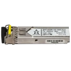 ALISTAR SFP-1G-BX-D-L03 SFP 1G 1SM WDM LC 3KM TX1550/RX1310nm DDM Модуль ALISTAR SFP-1G-BX-D-L03 SFP 1G 1SM WDM LC 3KM TX1550/RX1310nm DDM Модуль