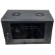 EServer 6U Шафа скло чорне