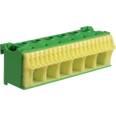 Hager QiuckConnect PE-клемма 6x16мм2+20x4мм2 ширина 105мм Hager QiuckConnect PE-клемма 6x16мм2+20x4мм2 ширина 105мм