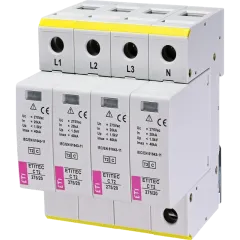 ETI TEC C T2 275/20 (4+0) 4p Обмежувач перенапруги
