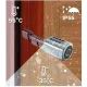 SEVEN LOCK SL-7774BF black (35-90мм) (цилиндр) Биометрический замок