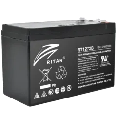AGM RITAR RT1272B 12V 7.2Ah Аккумуляторная батарея AGM RITAR RT1272B 12V 7.2Ah Аккумуляторная батарея