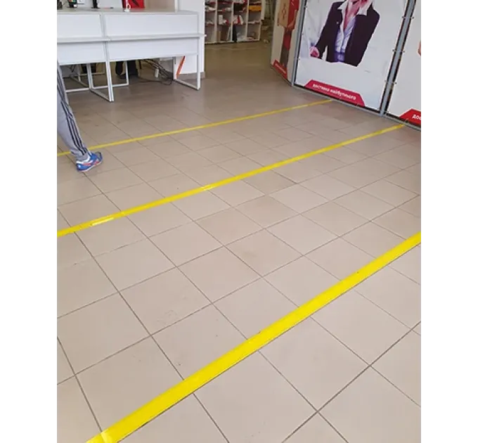 HPX LR5033 Lane Marking Tape 50мм x 33м Стрічка самоклеюча для маркування підлоги