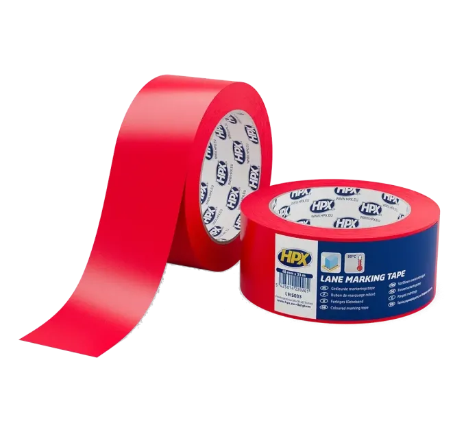 HPX LR5033 Lane Marking Tape 50мм x 33м Стрічка самоклеюча для маркування підлоги HPX LR5033 Lane Marking Tape 50мм x 33м Стрічка самоклеюча для маркування підлоги