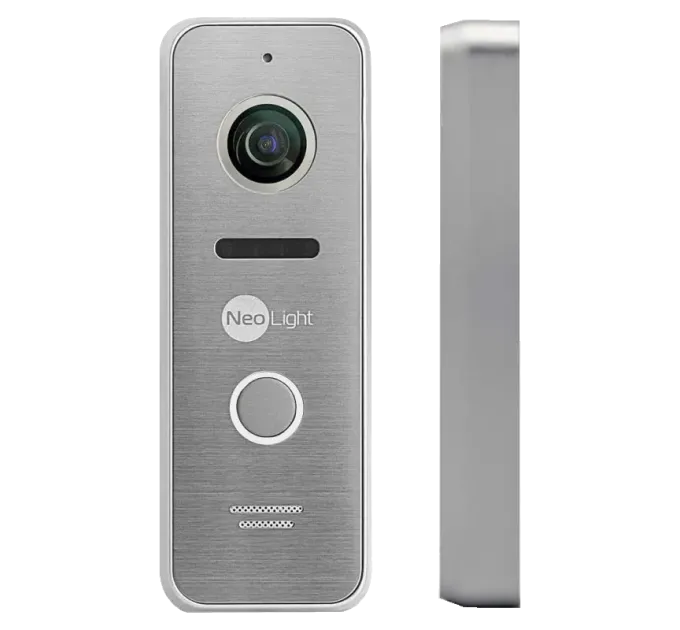 Neolight MEZZO Hybrid + PRIME FHD Silver з кутком Комплект відеодомофону