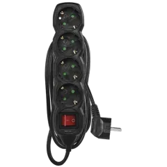 EMOS PC1423R 4 розетки 3 м Сетевой удлинитель