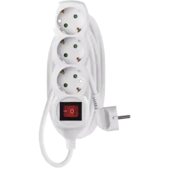 EMOS P1321R 3 розетки 1.5 м Сетевой удлинитель EMOS P1321R 3 розетки 1.5 м Сетевой удлинитель