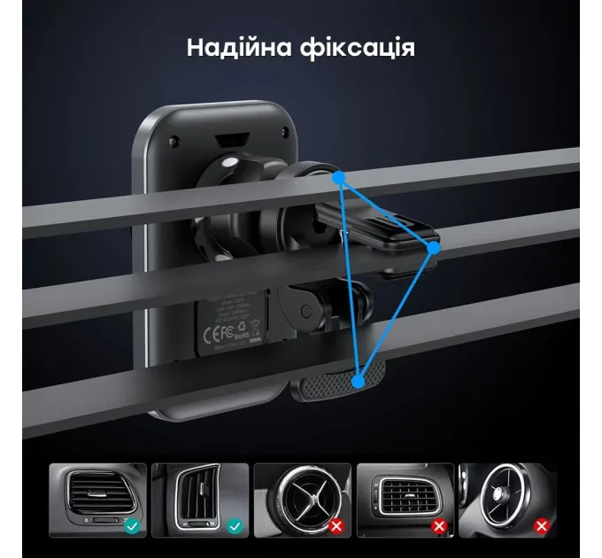 Choetech T206-F Black Автомобильное зарядное устройство