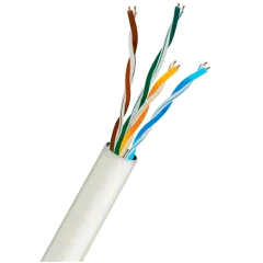 KRAFT UTP CAT5E CU 0.5mm PVC Indoor White (305м) Кабель KRAFT UTP CAT5E CU 0.5mm PVC Indoor White (305м) Кабель