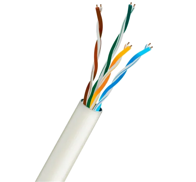 KRAFT UTP CAT5E CU 0.5mm PVC Indoor White (305м) Кабель KRAFT UTP CAT5E CU 0.5mm PVC Indoor White (305м) Кабель