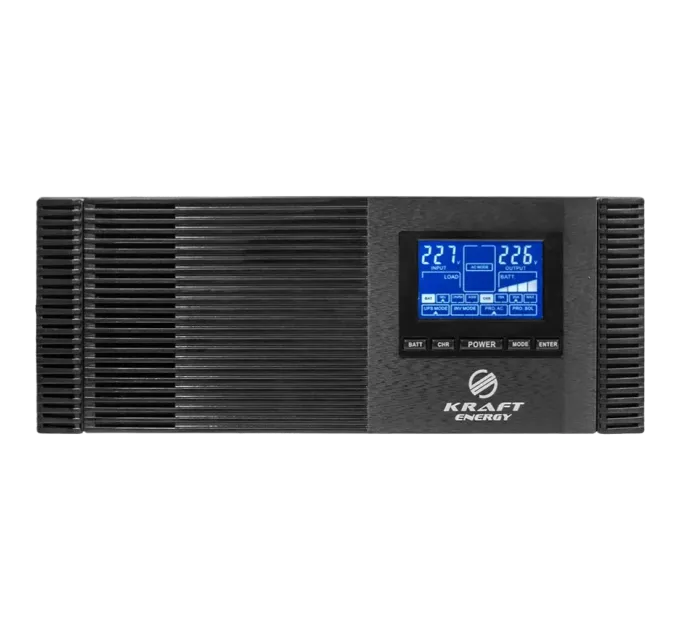 Kraft KRF-AVR1200VA/1КW-12V(MPPT 30А) Инвертор с ИБП Kraft KRF-AVR1200VA/1КW-12V(MPPT 30А) Инвертор с ИБП