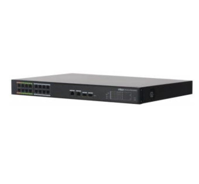 DH-LR2218-16ET-240 16-портовый управляемый PoE коммутатор c 8 портами ePoE DH-LR2218-16ET-240 16-портовый управляемый PoE коммутатор c 8 портами ePoE
