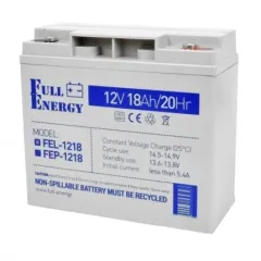 Full Energy FEL-1218 18 А•г 12В Свинцево-кислотна акумуляторна батарея