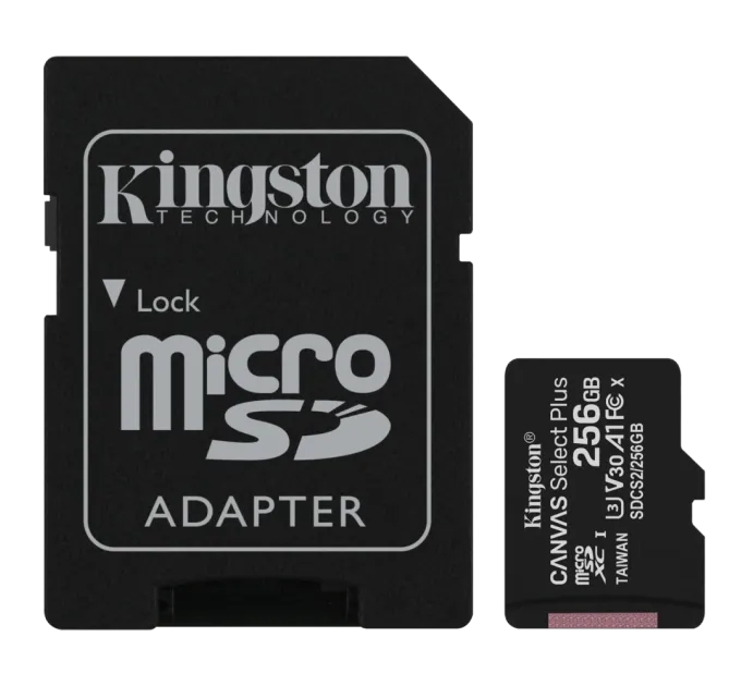 Kingston 256Гб Карта памяти microSDXC Kingston 256Гб Карта памяти microSDXC