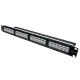 L&W ELECTRONICAL LW-PP74 Патч-панель 19" 24xRJ-45 UTP, кат. 6a, із заднім організатором з пластиковими шторками, LW L&W ELECTRONICAL LW-PP74 Патч-панель 19" 24xRJ-45 UTP, кат. 6a, із заднім організатором з пластиковими шторками, LW