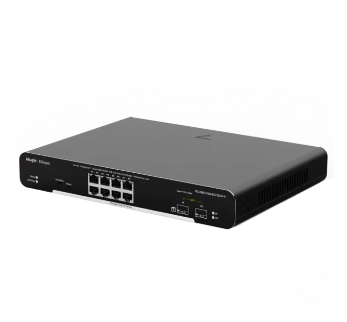 Ruijie RG-NBS3100-8GT2SFP-P 8-портовый гигабитный L2 управляемый коммутатор POE