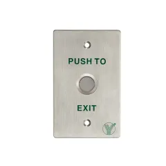 Yli Electronic PBK-814D(LED) (металл) Контактная кнопка выхода Yli Electronic PBK-814D(LED) (металл) Контактная кнопка выхода
