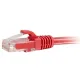 5Е PC-UTP-05M-RD Патч-корд литой красный UTP, RJ45 0,5m, кат.