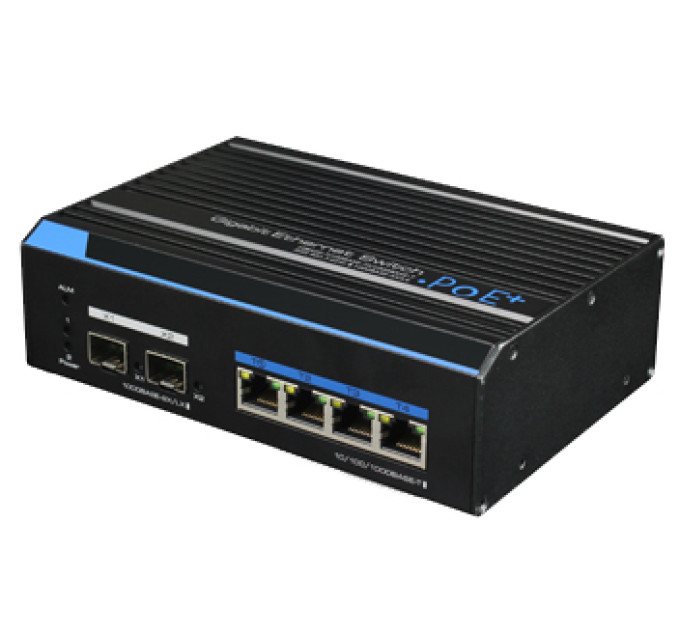 UTP7304GE-POE 4-портовый управляемый POE