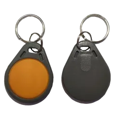KEYFOB EM Grey/Yellow RFID брелок
