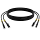 Патч-корд CMS оптический LC-LC SM, duplex, 2м