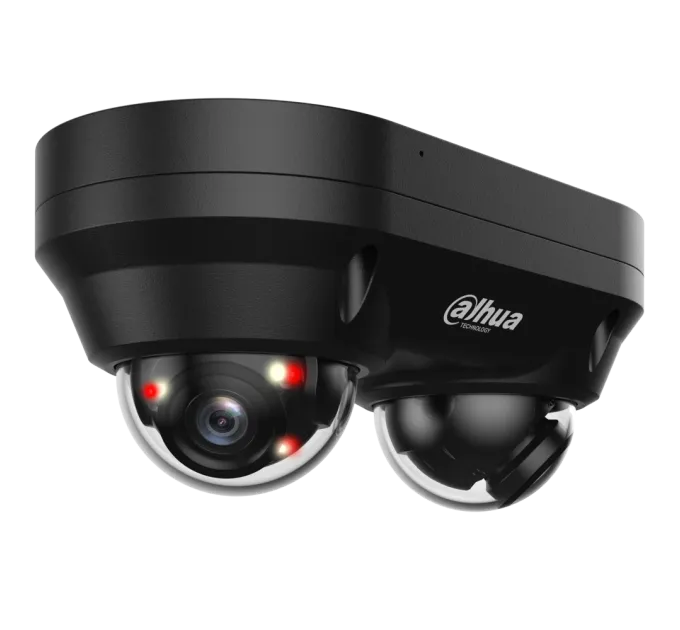 DH-IPC-HDBW2449F-AS-E2-IL-Black 2x4МП IP відеокамера Dahua