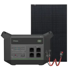 HYXiPower HYX-EA2000 + Risen Solar RSM40-8-400MB Full Black Система автономного питания однофазная HYXiPower HYX-EA2000 + Risen Solar RSM40-8-400MB Full Black Система автономного питания однофазная