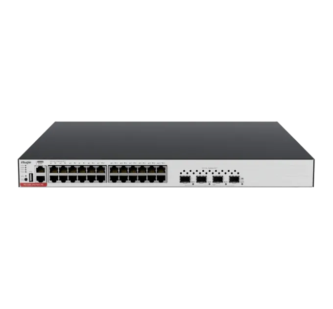 Ruijie RG-CS83-24GT4XS-PD L3 POE Комутатор 24 порти керований