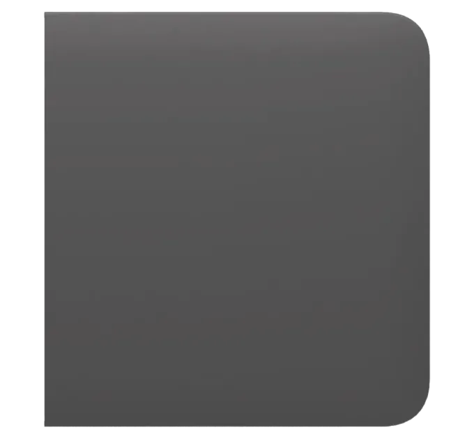 Ajax SideButton (1-gang/2-way) [55] grey Кнопка