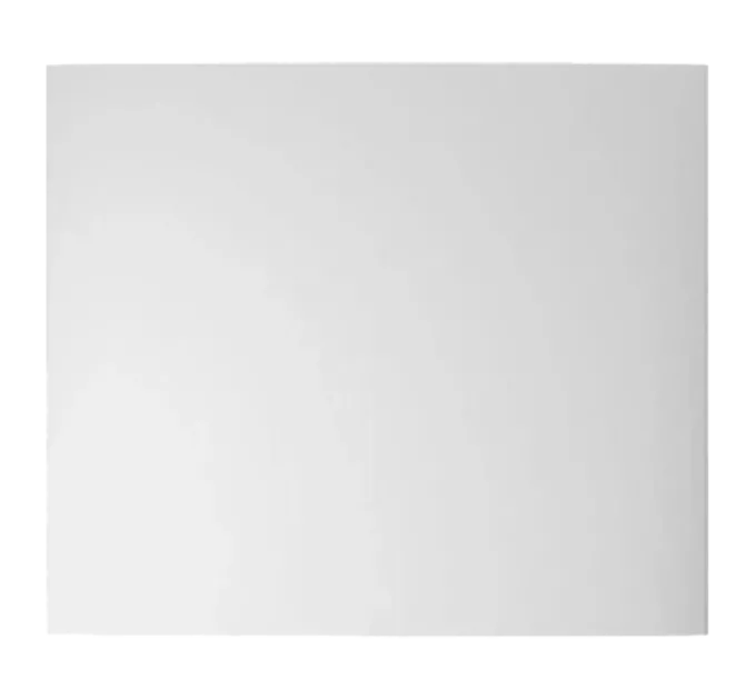 Ajax CenterButton (1-gang) vertical [55] ASP white Кнопка