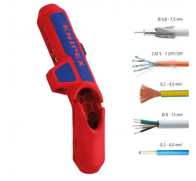 KNIPEX 16 95 01 SB ErgoStrip Прибор для удаления изоляции