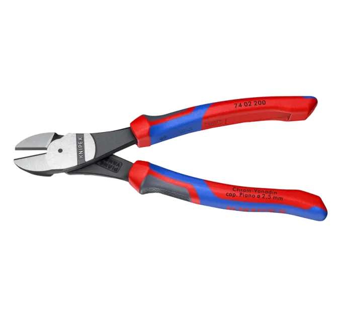 KNIPEX 74 02 200 Ø4.2мм Кусачки боковые (бокорезы) KNIPEX 74 02 200 Ø4.2мм Кусачки боковые (бокорезы)