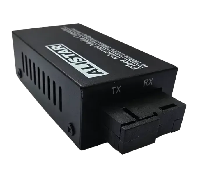 100BASE-FX 1SM WDM SC 20KM TX1310/RX1550nm Медіаконвертор mini