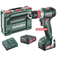 Metabo PowerMaxx BS 12 BL Q 12V 2x2Ah Li-Power (601045500) Аккумуляторная бесщеточная дрель-шуруповерт