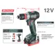 Metabo PowerMaxx BS 12 BL Q 12V 2x2Ah Li-Power (601045500) Аккумуляторная бесщеточная дрель-шуруповерт