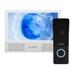 Slinex Sonik 7 AI white + ML-20HD Black Комплект відеодомофон + панель виклику