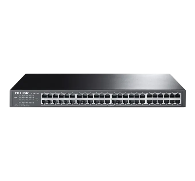 TP-LINK TL-SF1048 Комутатор 48 порти некерований TP-LINK TL-SF1048 Комутатор 48 порти некерований