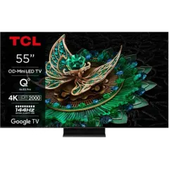 TCL 55C89B MiniLED 4K 144Hz Smart Google TV Titan ONKYO Телевізор