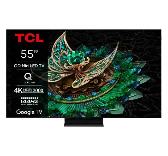 TCL 55C89B MiniLED 4K 144Hz Smart Google TV Titan ONKYO Телевізор