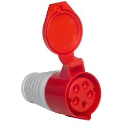 UEA 215 16А 380В 3Р+N+Е IP44 Розетка переносна