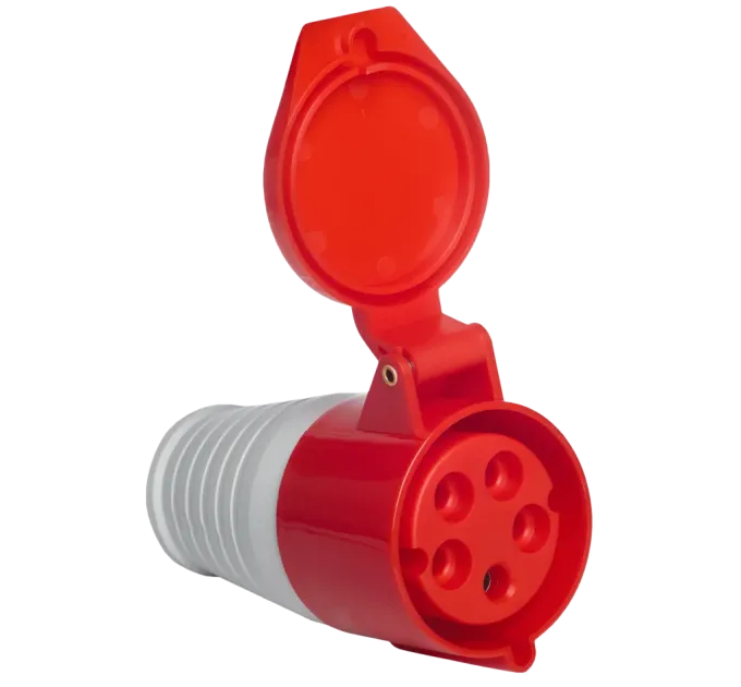 UEA 215 16А 380В 3Р+N+Е IP44 Розетка переносна