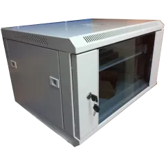 Hypernet WMNC-35-6U-FLAT-AC Шафа комутаційна настінна 6U 600x350 розбірна