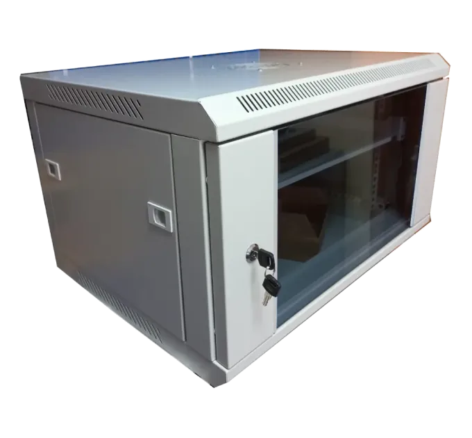 Hypernet WMNC-35-6U-FLAT-AC Шафа комутаційна настінна 6U 600x350 розбірна Hypernet WMNC-35-6U-FLAT-AC Шафа комутаційна настінна 6U 600x350 розбірна
