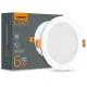 VIDEX 6W 5000K 220V LED светильник Back круглый